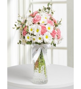 BEYAZ PEMBE KARANFİL